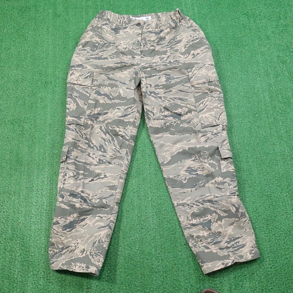 TROUSERS WOMEN'S UTILITY AIR FORCE CAMOUFLAGE PATTERN MILITARY PANTS 16S? 16 S - Picture 2 of 9
